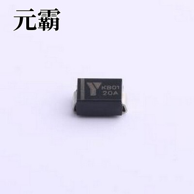 P6SMB20A 静电和浪涌保护(TVS/ESD) 单向TVS 17.1V截止 22A峰值脉
