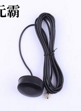 YL46-4G-SMA-174-3M 天线 4G圆盘RG174,L=3MSMA镀金内螺内针,底部