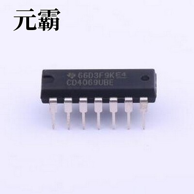 CD4069UBE 反相器 六路反相器 DIP-14