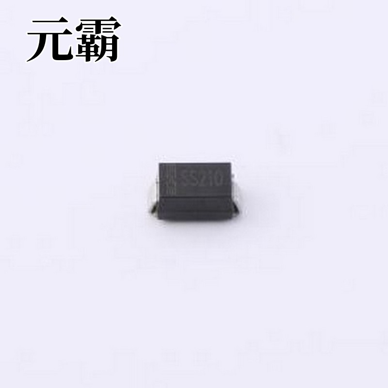 SS210A 肖特基二极管 电压:100V 电流:2A DO-214AC(SMA)