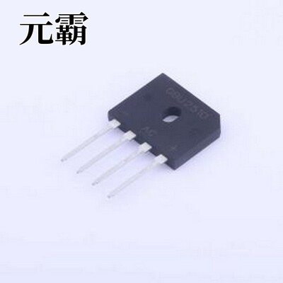 GBU2510 整流桥 电压:1kV 电流:25A GBU