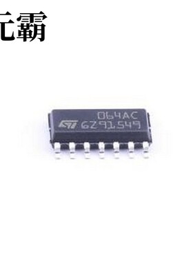 TL064ACDT FET输入运放 低功耗JFET四运放 SOIC-14