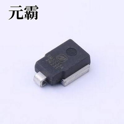 SM5S33A 静电和浪涌保护(TVS/ESD) 单向TVS 33V截止 68A峰值脉冲