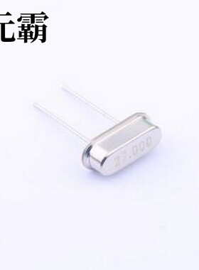 TAXD27M2GLDBET2S 无源晶振 27MHz ±20ppm 20pF HC-49S