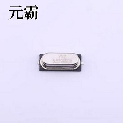 X49SM55296MSD2SC-1 无源晶振 5.5296MHz ±20ppm 20pF HC-49S-SM