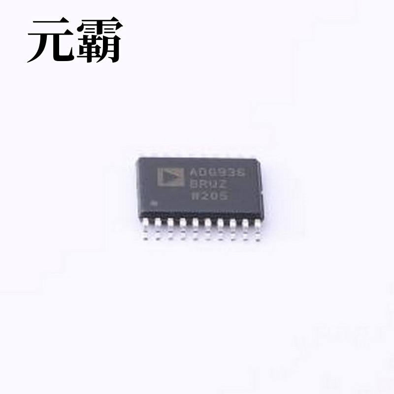 ADG936BRUZ 射频开关 宽带 4 GHz，1 GHz 时 36 dB 隔离度，CMOS