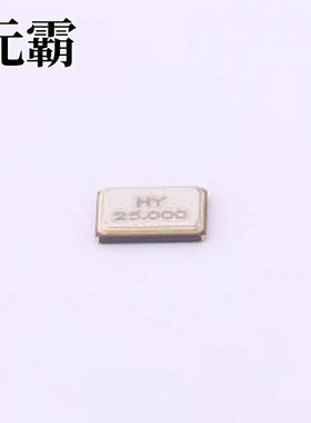 HY25MSMD50324POB1R10 无源晶振 25MHz 20pF SMD5032-4P