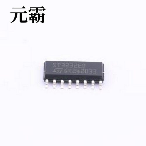 ST3232EBDR RS232芯片 ST3232EB, ST3232EC ±15 kV ESD保护 3到5