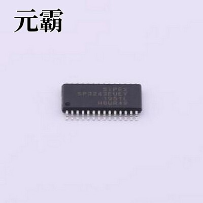 SP3243EUEY-L/TR RS232芯片 SP3243E 3驱动/5接收智能+3.0V至+5.5