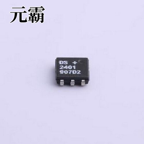 DS2401P+T&R 安全验证/加密芯片 DS2401 64位ROM ID芯片 TSOC-6