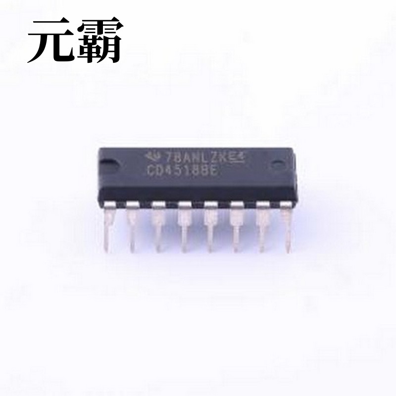 CD4518BE 计数器/分频器 CD4518BE DIP-16