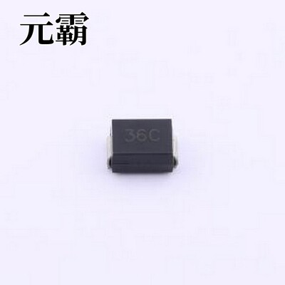 P6SMB36CA 静电和浪涌保护(TVS/ESD) P6SMB36CA SMB