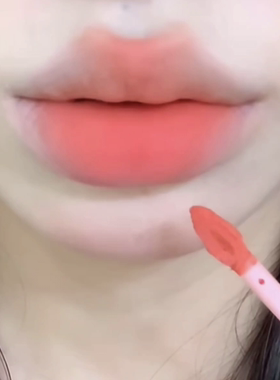 蜜瓜奶油橘！ 花洛莉亚奶糕唇霜n01西柚蜜桃色嫩粉色唇釉哑光口红