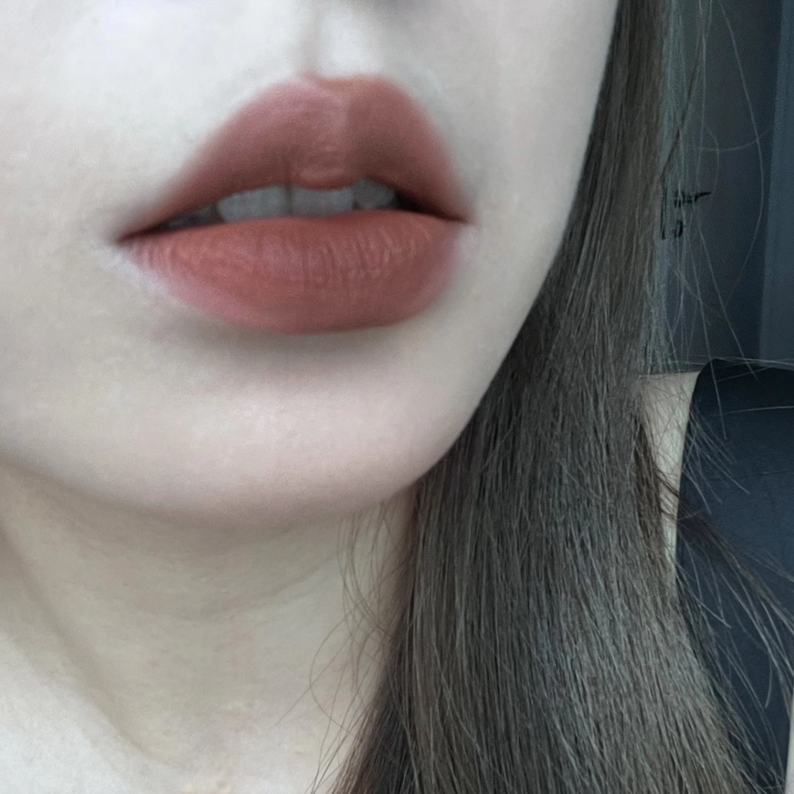 暖调栗棕色！秋冬感拉满烤栗子色黑兔唇泥04松果裸棕土棕色口红