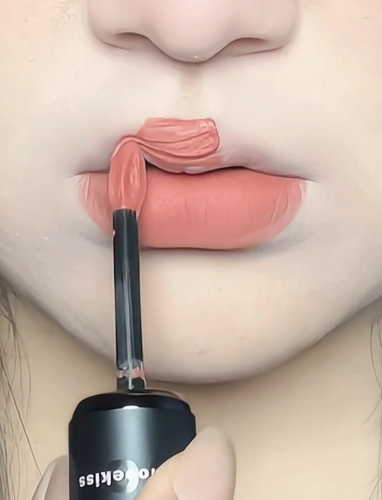 恬淡高级！温柔低饱和杏仁奶茶色裸色系口红女哑光 木柯诗唇泥v36