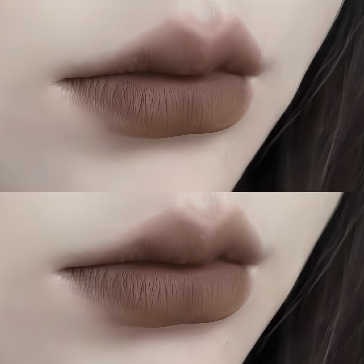 轻欧美感裸土棕!雾面哑光唇泥低饱和口红吃土色奶咖色口棕裸色系