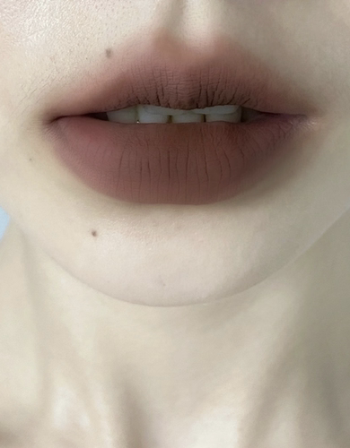 轻欧美棕调可可色~木柯诗唇泥v05吃土棕咖啡色裸色系雾面口红唇釉
