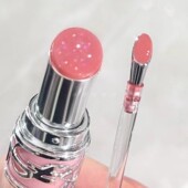 草莓baby粉好好看 橘朵冰熨斗唇釉02冰糖草莓嫩粉色镜面水光口红