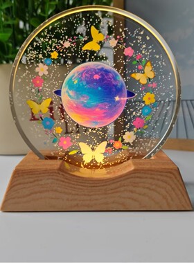 梦幻星空小夜灯卧室灯氛围灯
