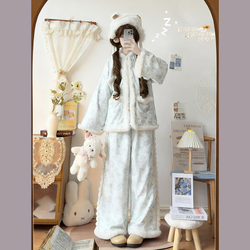 遇锦记原创汉服女加绒加厚保暖款