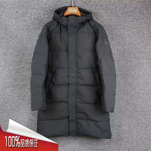 安踏中长款 加厚连帽防水保暖外套152517904 羽绒服男2024冬季 新款