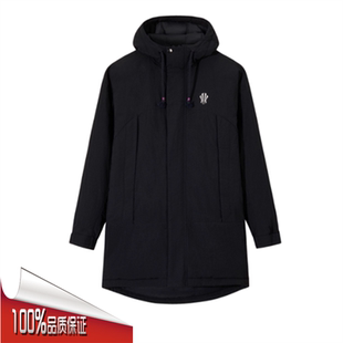 安踏六度芯羽绒服男2025冬凯里欧文中长款连帽宽松外套172611903