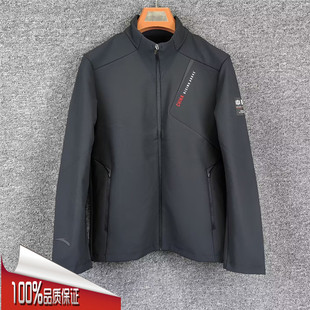 新款 休閑百搭輕暖絨立領(lǐng)夾克上衣152517721N 2025春季 安踏外套男款