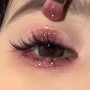 ins酒红玫瑰截断妆!妩媚氛围感女日常百搭气质12色微醺红棕眼影盘