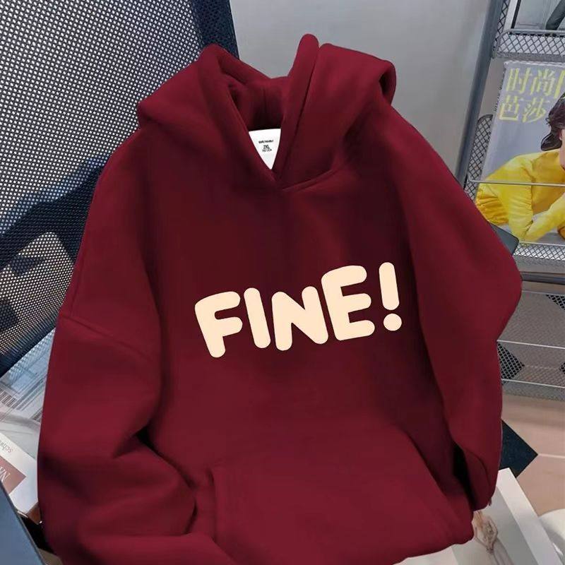 男女童美式简约字母连帽卫衣新款中大童秋冬季潮流加绒百搭上衣,童装/婴儿装/亲子装,卫衣/绒衫,淘宝优惠券,粉丝福利购,淘宝优惠卷