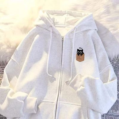 男女童秋冬初中生拉链卫衣