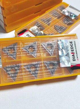 日本三菱原装数控车床不锈钢车刀片TCMT16T30408 16T304 VP15TF