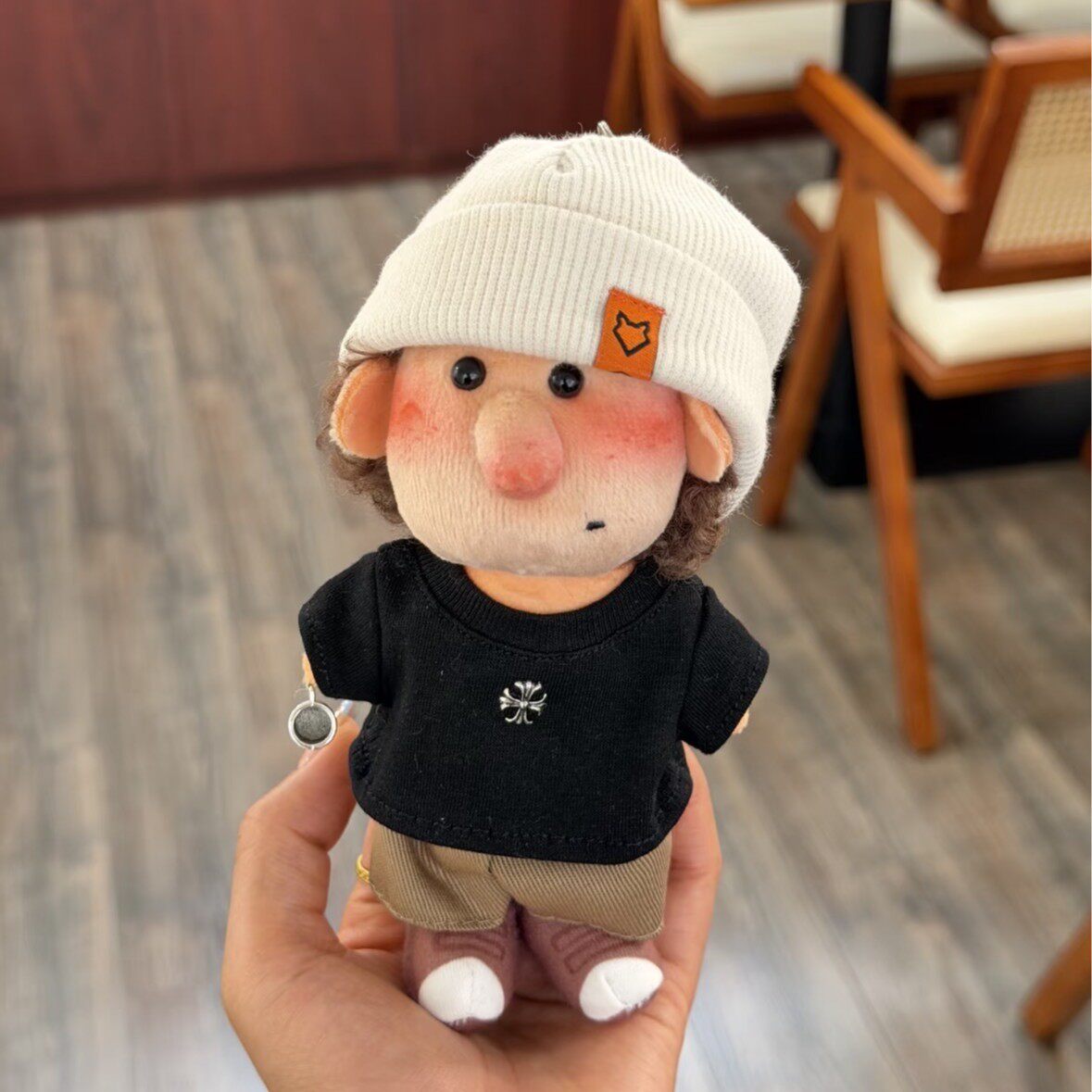 小红书同款正版绿光森林小雀斑卷摆件