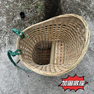 四川竹编纯天然宝宝背筐纯手工竹篓娃娃儿童竹子背小孩背篓背篼