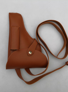 影视道具成人儿童驳壳枪王八盒子枪沙家浜刁德一舞台表演出手枪套