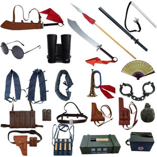 道具枪木质步枪三八大盖汉阳造长枪驳克枪舞台道具枪红军八路军枪