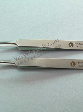 瑞士ideal-tek 5.SA镊子耐酸不锈钢 5.S高碳钢高硬度 0.1mm尖头