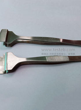 瑞士Sipel 800A-SA晶圆镊子8寸wafer硅片夹 不锈钢台阶平板夹头