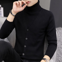 2020秋冬假2件毛衣男韩版个性潮流线衣百搭上衣服加厚男士针织衫
