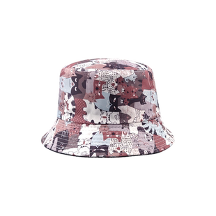 ulzzang渔夫帽男双面原宿潮牌嘻哈帽子男遮阳帽情侣韩版百搭时尚