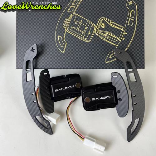 适用于本田十代十一代思域方向盘碳纤维磁吸换挡拨片无损替换改装