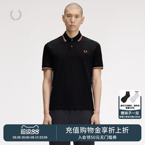 FREDPERRY短袖polo衫简约休闲