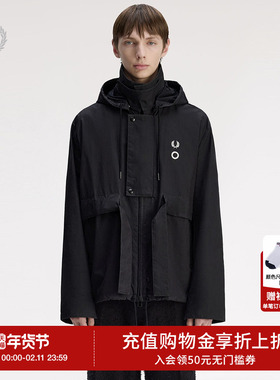 FRED PERRY.Craig Green男士休闲夹克2025冬季新款连帽外套J1133