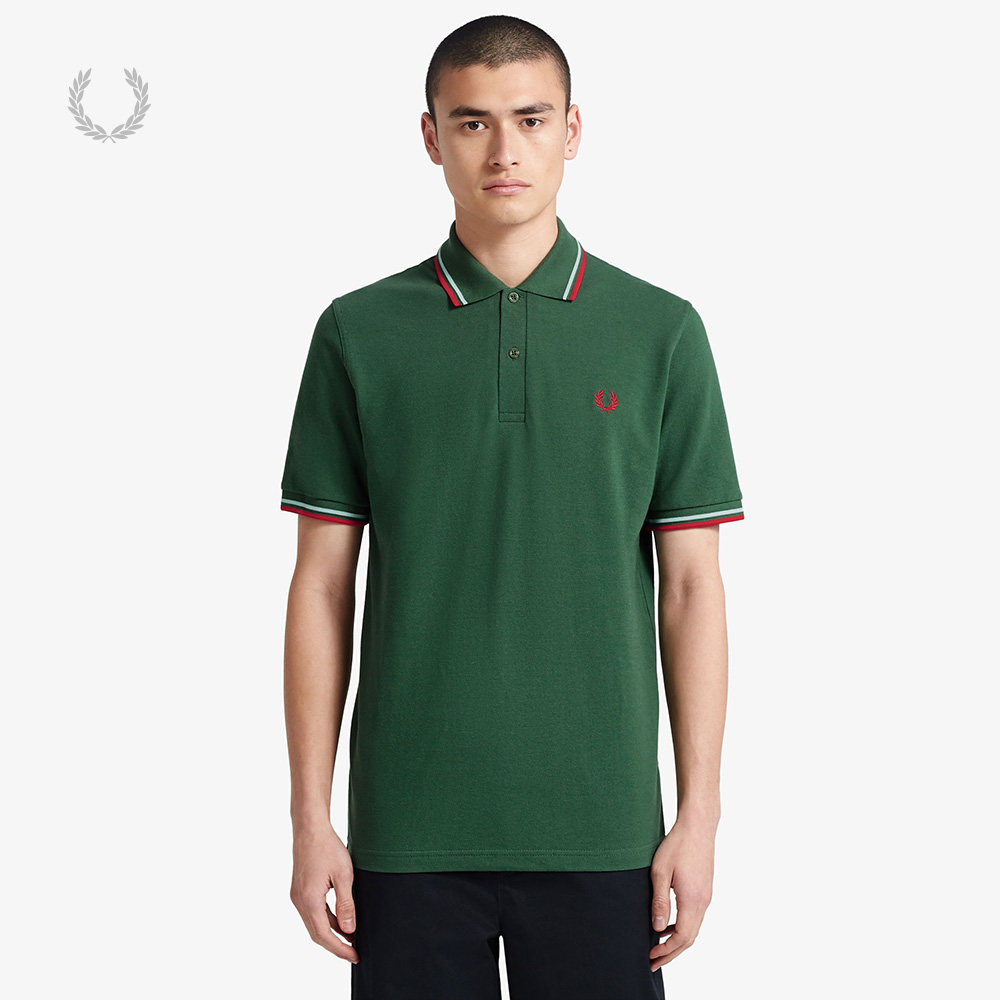 FRED PERRY男装多色短袖polo衫2026夏季新款活力麦穗刺绣上衣M12