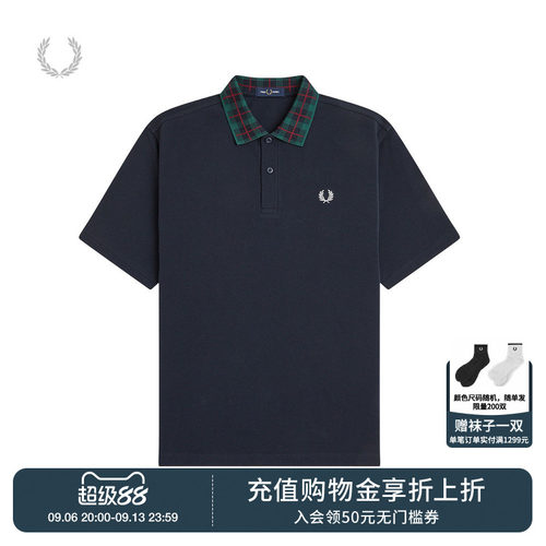 FREDPERRY短袖polo衫复古英伦风