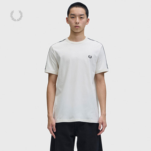 FREDPERRY圆领短袖T恤时尚活力