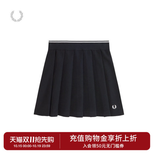 FREDPERRY半身裙百褶裙青春活力