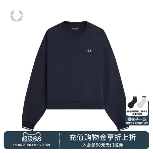 FREDPERRY休闲圆领卫衣