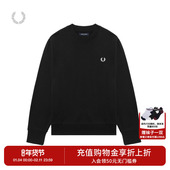 FRED 圆领套头麦穗刺绣上衣M1369 新款 PERRY男士 休闲卫衣2025冬季
