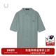 翻领短袖 FRED 麦穗刺绣K2324 2026春季 新款 PERRY男士 休闲针织开衫