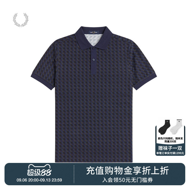 FREDPERRY短袖polo衫时尚动感图片